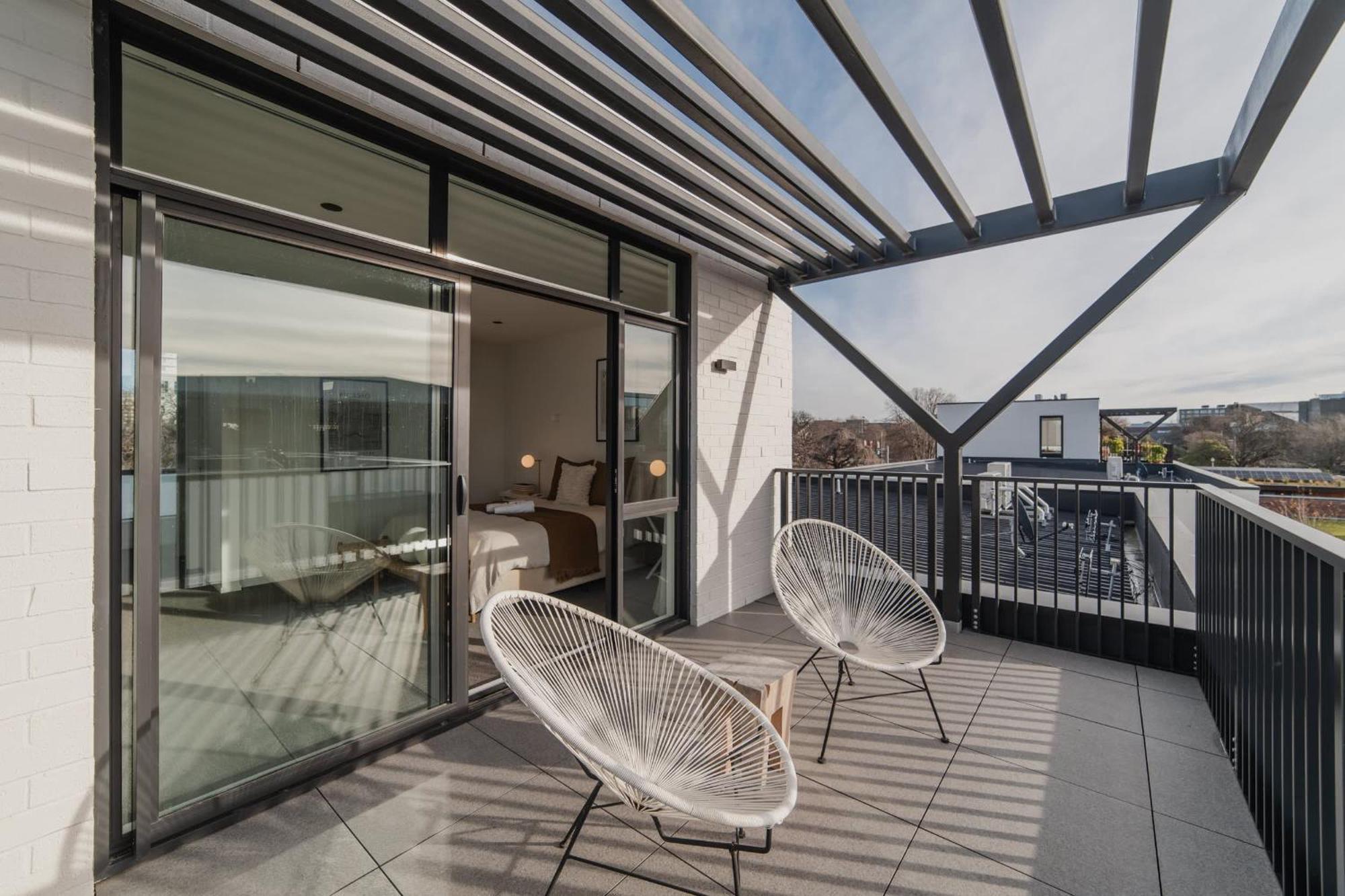 הוילה כרייסטצ'רץ' Chic And Contemporary Living At Cambridge Terrace מראה חיצוני תמונה